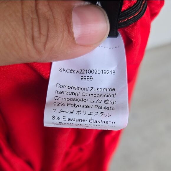 Allurite Women's Elegant Backless V-Neck Bodycon Sexy Date Mini Dress Red Sz XS - Picture 8 of 10